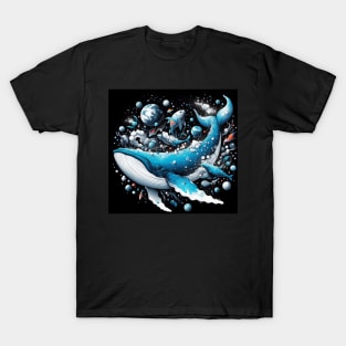 Blue Whale . T-Shirt